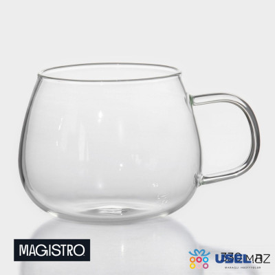 Glass mug Magistro “Valencia”